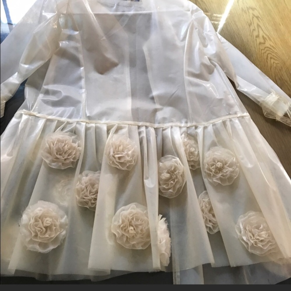 Opening ceremony raincoat !